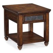 Bellinger Wood Square End Table