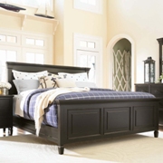 Summer Hill Panel Bed-Midnight