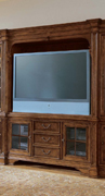 Plasma Console Deck TV Stand-Villa Cortina-Bookcase Not Included