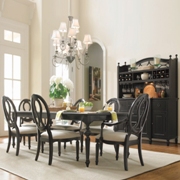 Summer Hill Rectangular Pierced Dining Set-Midnight