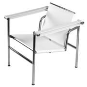 Suzie Lounge - White Stainless