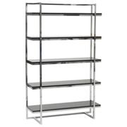 Giorgia Shelf-Black Chrome