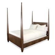 Brookline Poster Bed-Walnut