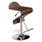 Modern Bar stool zebrano dark Color