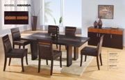 Amanda Modern 7Pc Dining Set