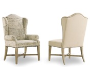 Sanctuary Wing Back Arm Chair - Parchment