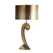 Swooshball Table Lamp-Silver