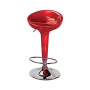 Scooper Bar Stool-Red