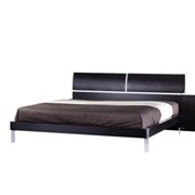 GLAMOUR Bed-Black Ash