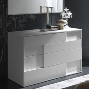 Nightfly White Dresser