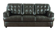 Hugo Chocolate Leather Sofa