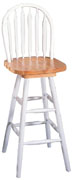 Damen  Arrow Back Windsor Swivel Bar Stool