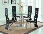 Silver Dining Room Set