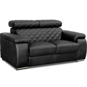 Coco Loveseat with Click-Clack Adjustable Headrests