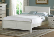 Marianne Panel Bed White