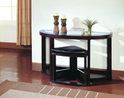 Brussel Console Table with Stool