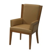 Porto Arm Dining Chair Pecanwood