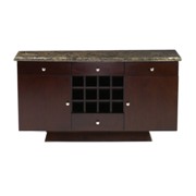 Verona Buffet Server Sideboard Emperador Marble