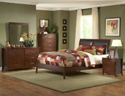 Rivera Bedroom Set with Wood Bed