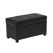 Metro Storage Chest Ottoman Mocha Brown