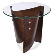 Contour Round End Table