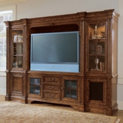 Plasma Console Deck TV Stand-Villa Cortina-Bookcase Included