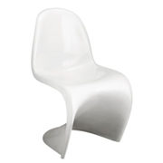 Modern ABS S Chair White