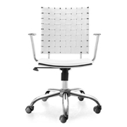 Criss Cross Office White