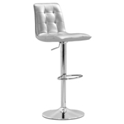 Oxygen Bar Stool Silver