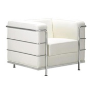 Fortress Arm Chair White