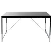 Giorgia Desk-Black Chrome