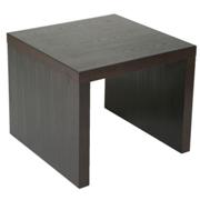 Abril End Table - Wenge