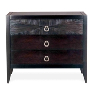 Camden Large Nightstand-Silvered