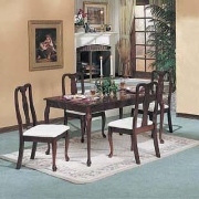 Queen Anne 5Pc Cherry Dinette Set