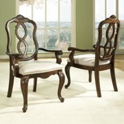 Melbourne Arm Dining Chair-Medium Brown