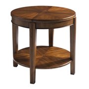 Wood Blend End Table-Golden Brown