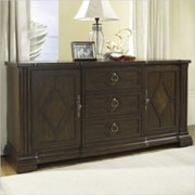 Villa Madrid Side Server Buffet in Dusk Brown Finish