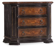 Grandover Three-Drawer Nightstand in Brown