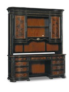 Grandover Computer Credenza Hutch