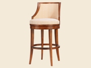 Ocean Club Cabana Swivel Bar Stool-Bar Height