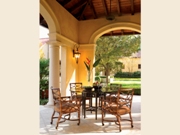 Royal Kahala Sugar Lace Outdoor Dining Set