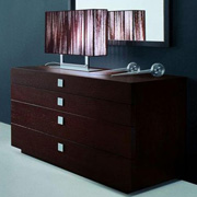 Win Wenge Dresser with Metal Handle