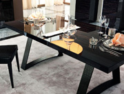 Nightfly Ebony Rectangular Table