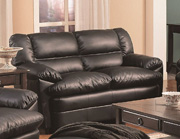 Harper Loveseat in Black