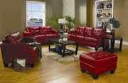 Samuel Sofa Set - Red