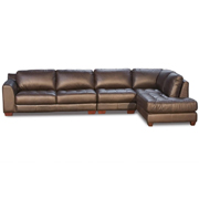 Right Facing Chaise Sectional With Armless Chair