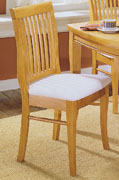 Liz Natural Finish Side Chair