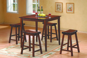 Saddleback Warm Cherry Dinette Set