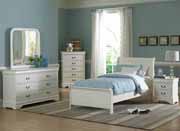 Marianne Youth Panel Bedroom Set White