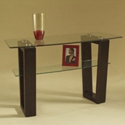 Cordoba Glass Rectangular Sofa Table